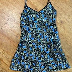 Vintage floral slip dress
